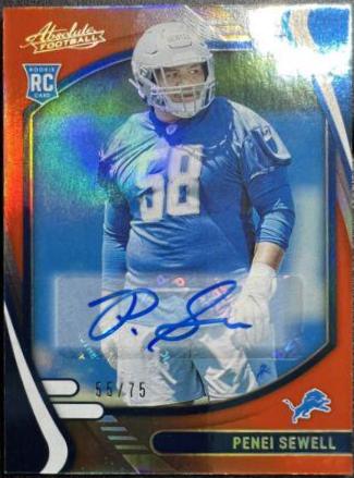 Penei Sewell [Signature Spectrum Orange] #193