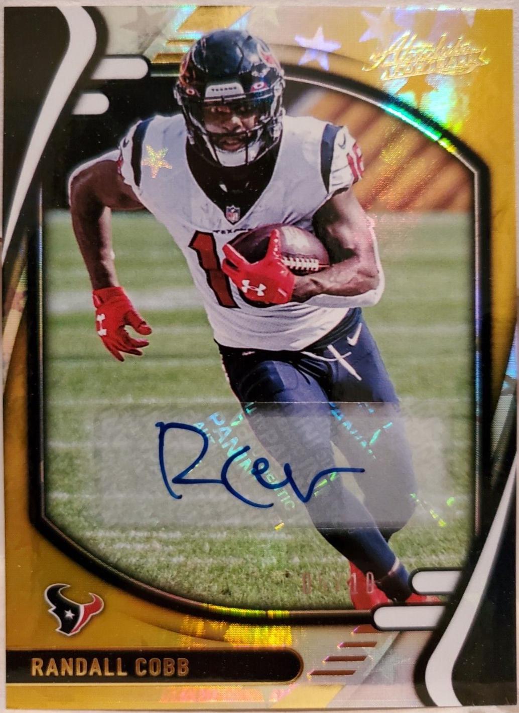 Randall Cobb [Base Signatures Gold Star] #57