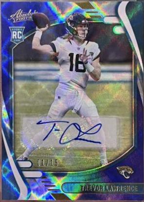 Trevor Lawrence [Signature Blue Diamond] #101