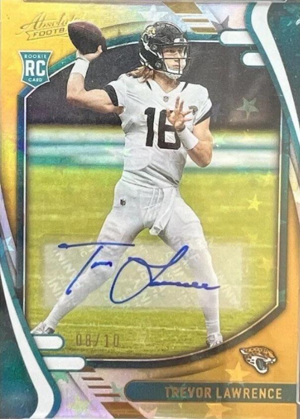 Trevor Lawrence [Signature Gold Stars] #101