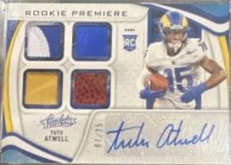 Tutu Atwell [Materials Autograph Quad Spectrum] #219