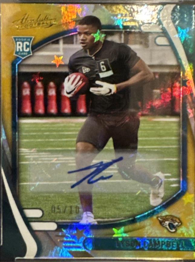 Tyson Campbell [Signature Gold Stars] #148