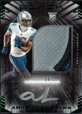 Amon Ra St. Brown [Patch Autograph Emerald] #234