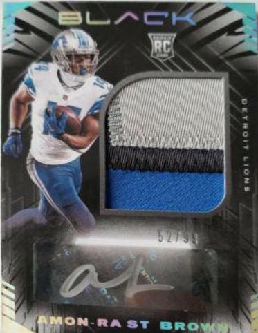 Amon Ra St. Brown [Patch Autograph Silver] #234