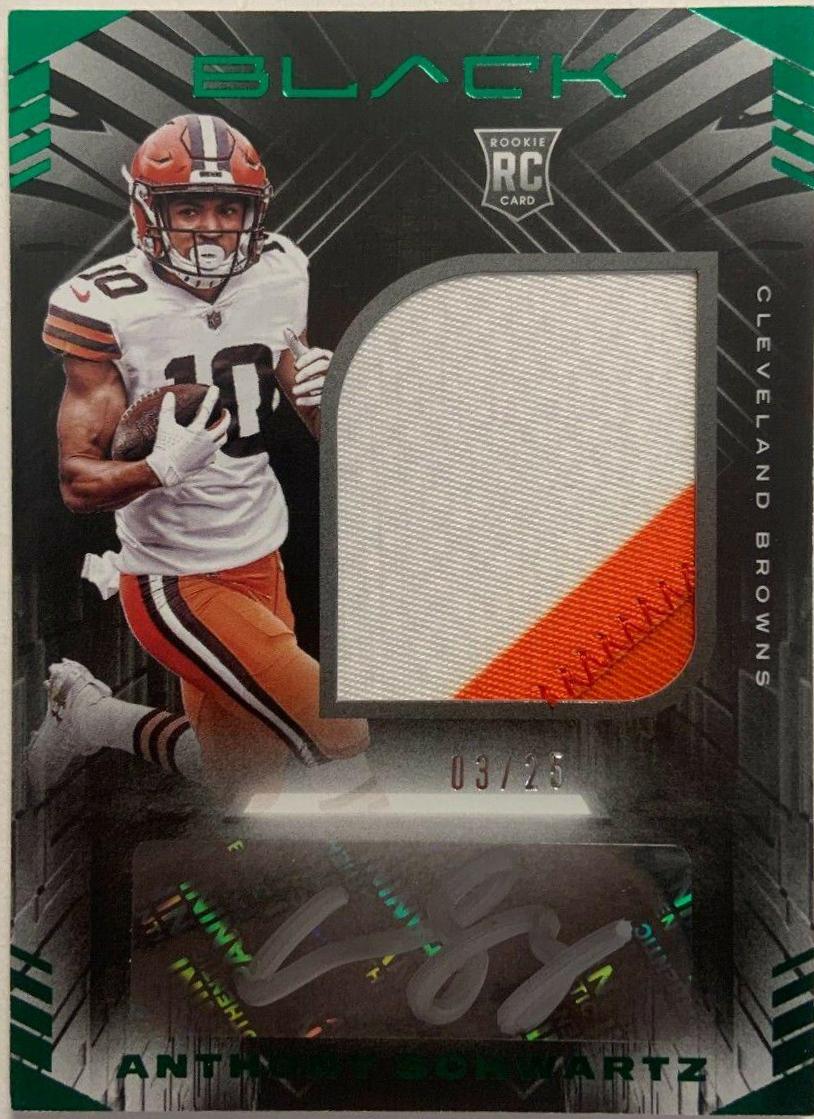 Anthony Schwartz [Patch Autograph Emerald] #232