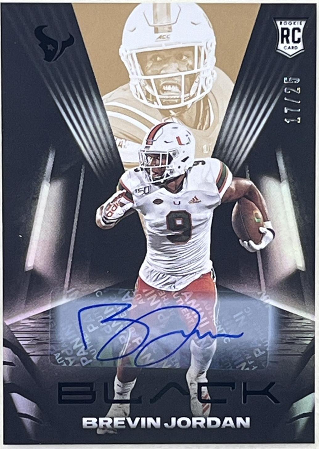 Brevin Jordan [Autograph Copper] #199