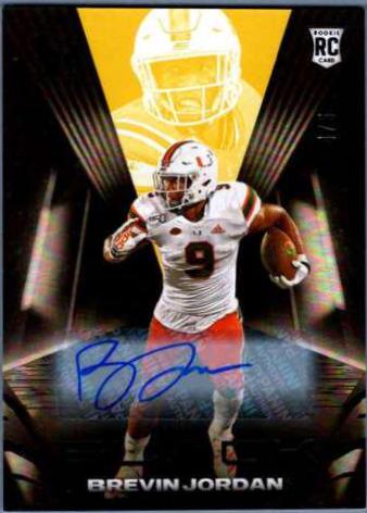 Brevin Jordan [Autograph Gold] #199