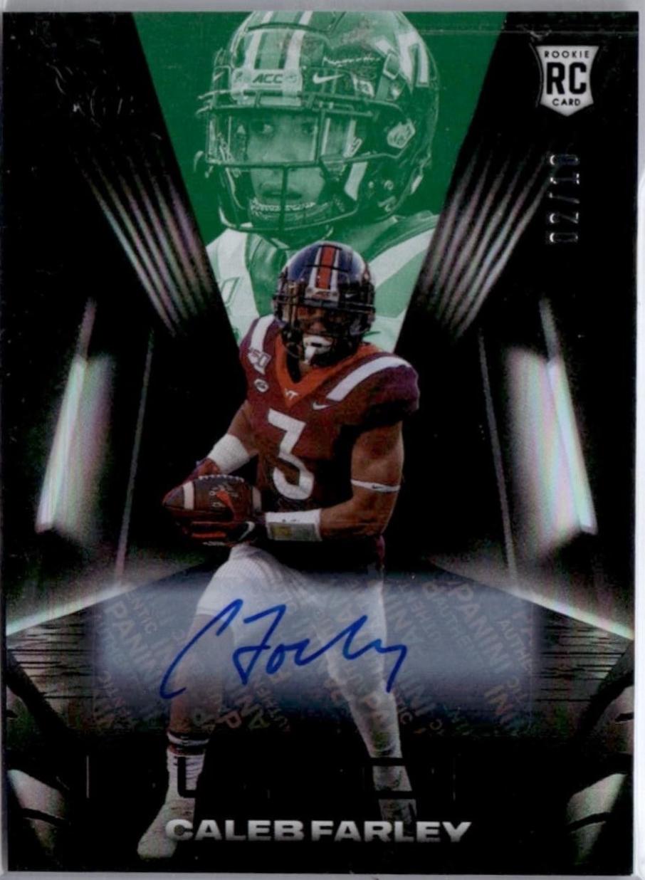 Caleb Farley [Autograph Emerald] #151
