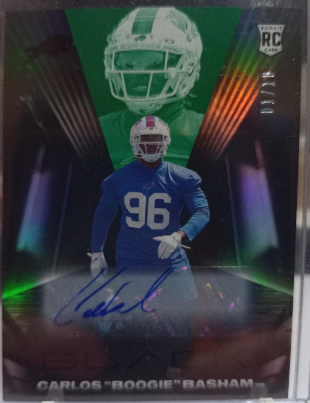 Carlos 'Boogie' Basham [Autograph Emerald] #171