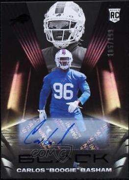 Carlos 'Boogie' Basham [Autograph] #171