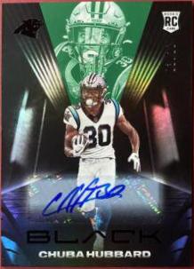Chuba Hubbard [Autograph Emerald] #137