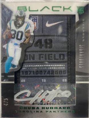 Chuba Hubbard [Autograph Gold] #137