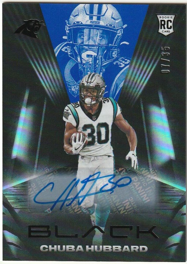 Chuba Hubbard [Autograph Sapphire] #137