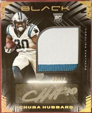 Chuba Hubbard [Patch Autograph Gold] #237