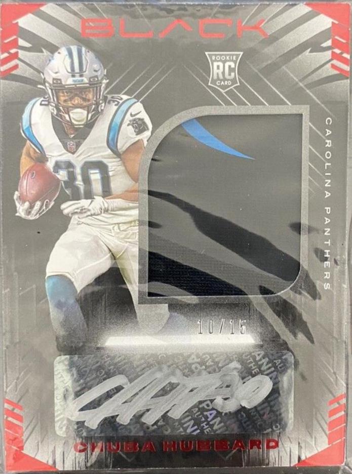 Chuba Hubbard [Patch Autograph Ruby] #237