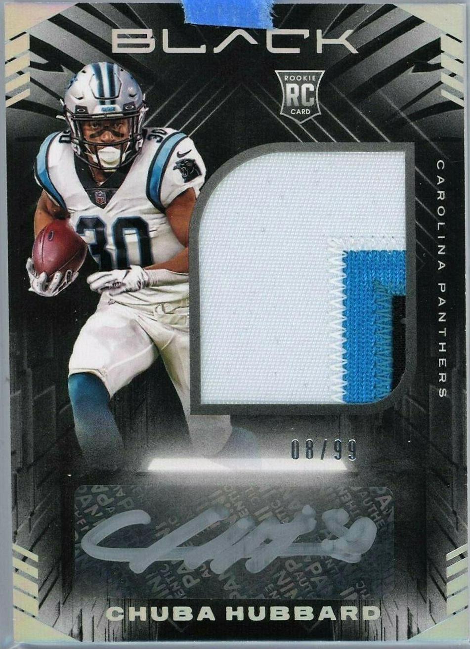 Chuba Hubbard [Patch Autograph Silver] #237