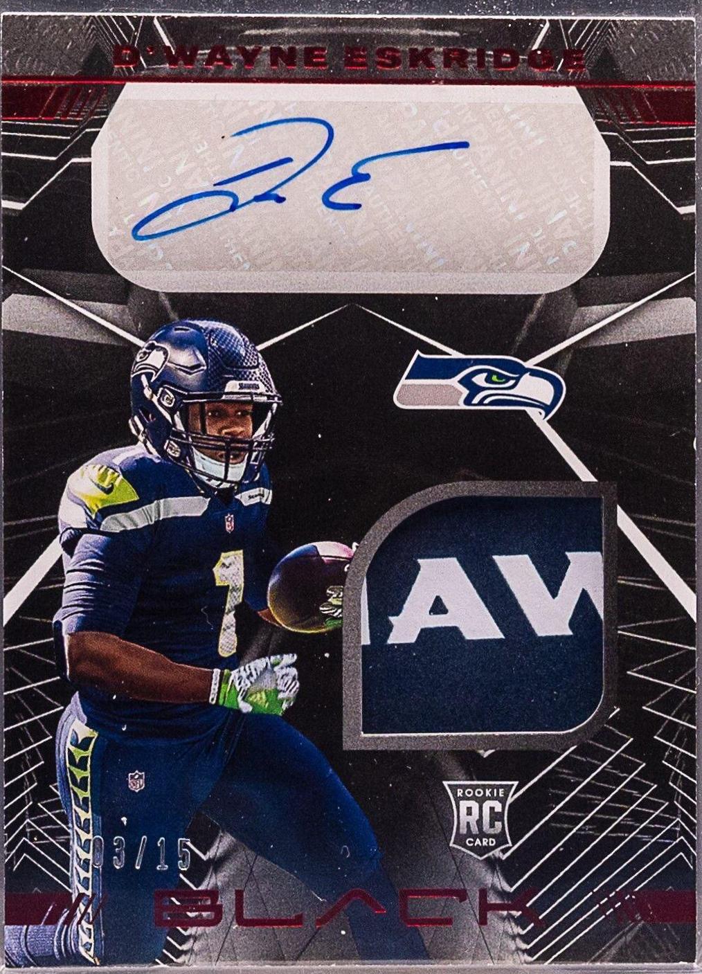 D'Wayne Eskridge [Patch Autograph Ruby] #226