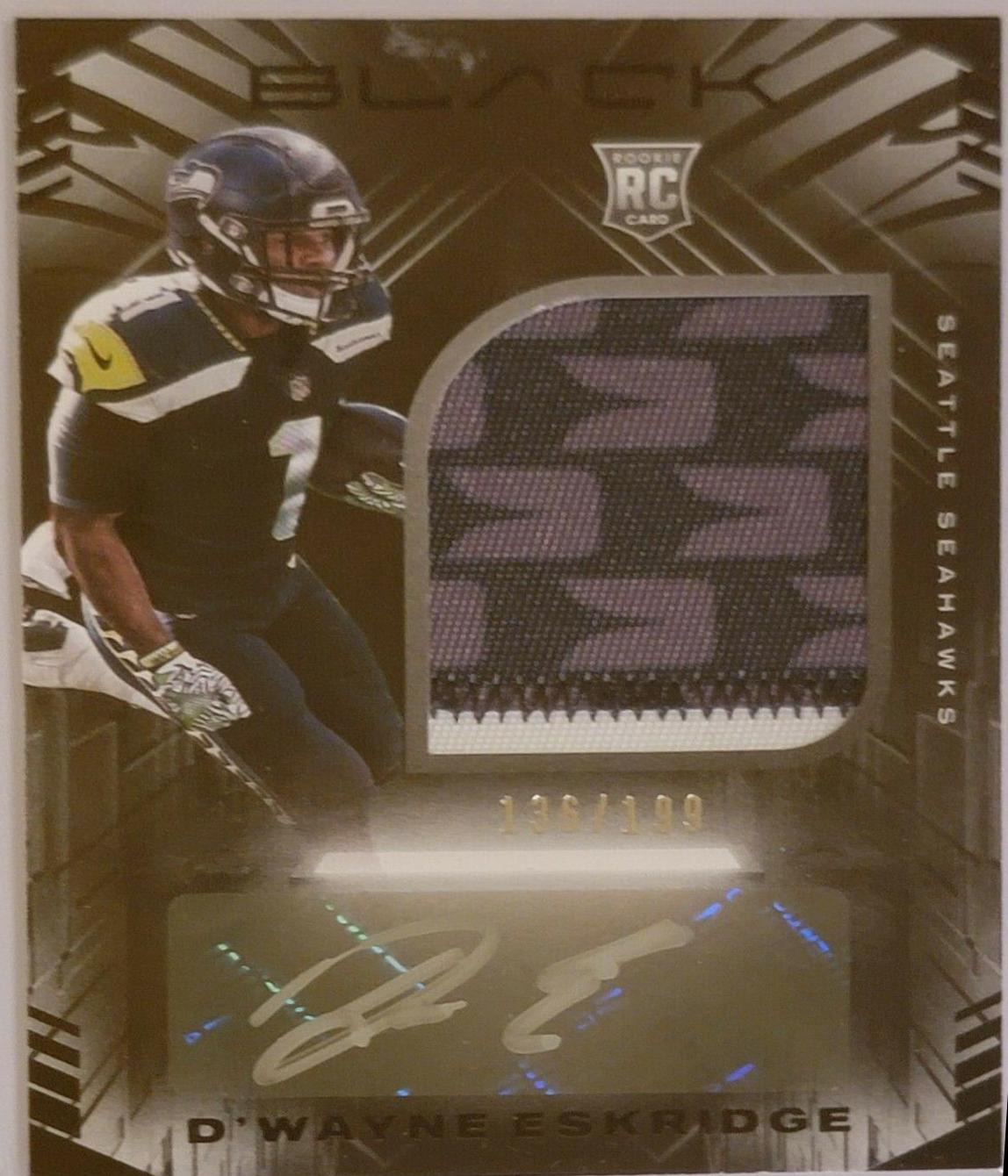 D'Wayne Eskridge [Patch Autograph Silver] #226