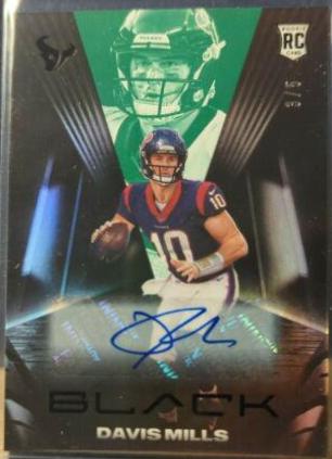 Davis Mills [Autograph Emerald] #123