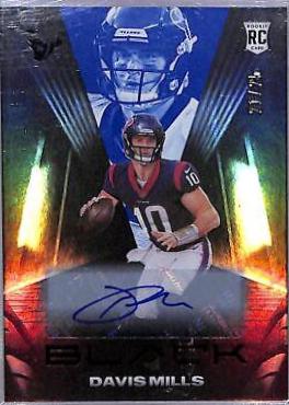 Davis Mills [Autograph Sapphire] #123