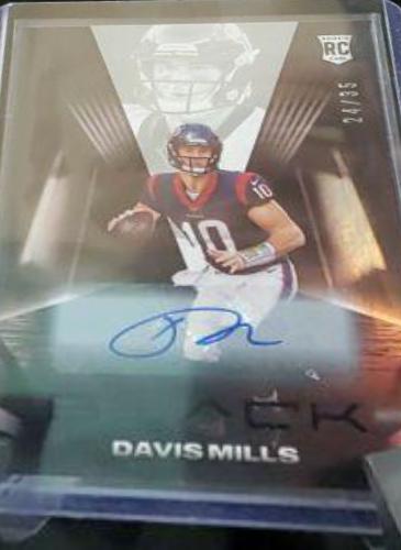 Davis Mills [Autograph] #123
