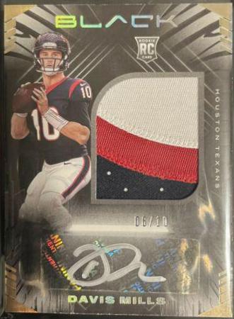 Davis Mills [Patch Autograph Silver] #223