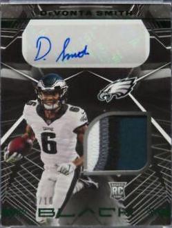DeVonta Smith [Patch Autograph Emerald] #211