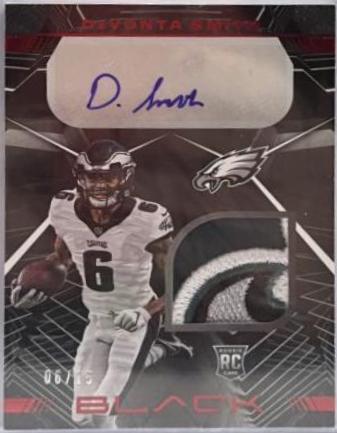 DeVonta Smith [Patch Autograph Ruby] #211