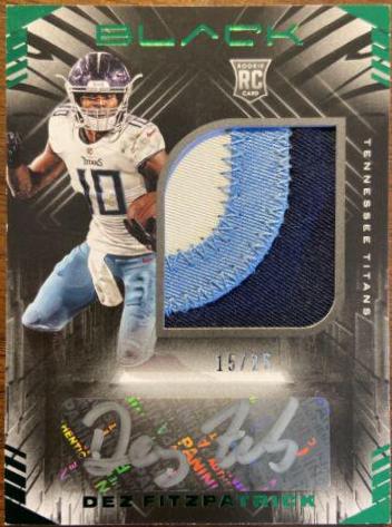 Dez Fitzpatrick [Patch Autograph Emerald] #233
