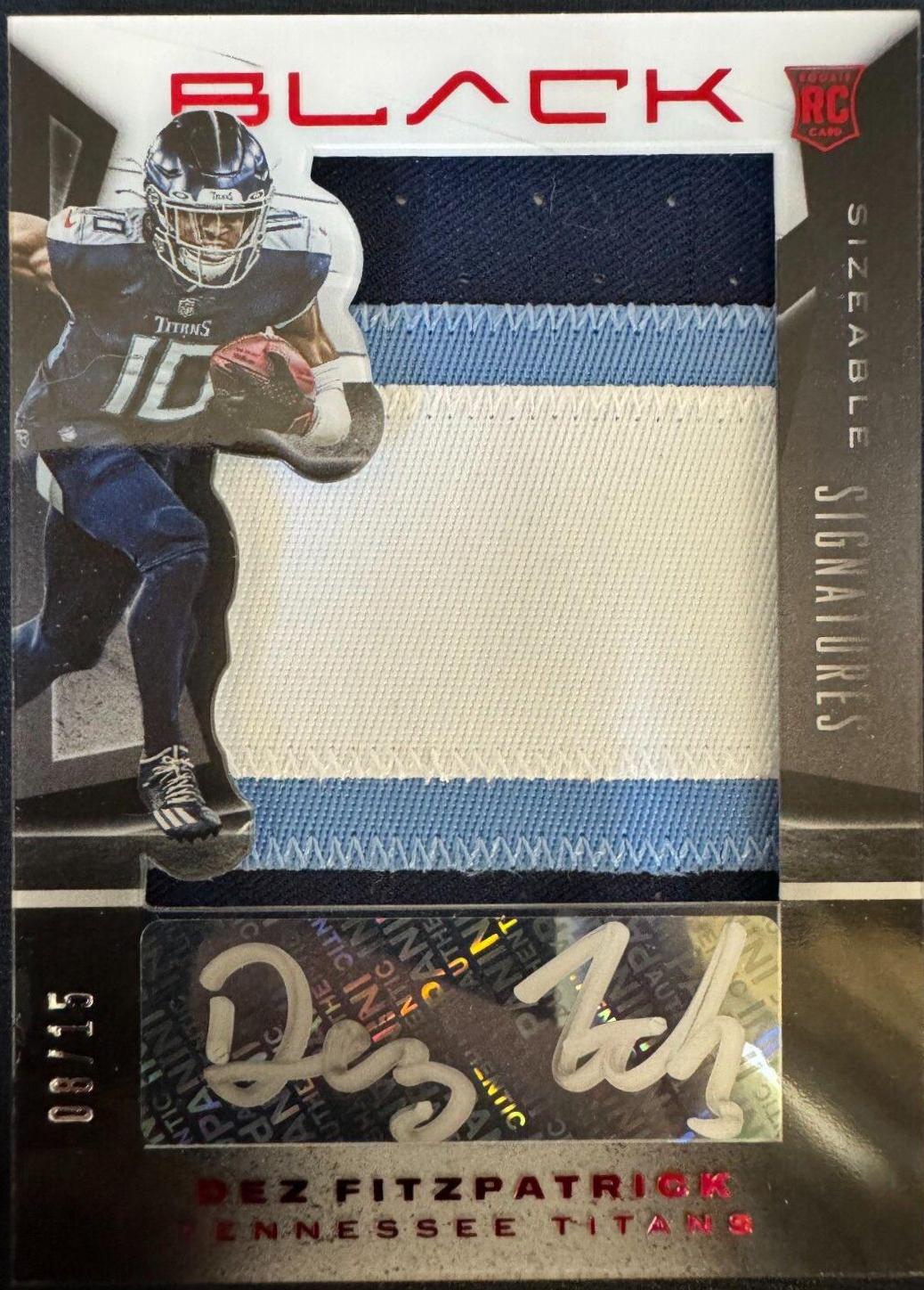 Dez Fitzpatrick [Patch Autograph Ruby] #233
