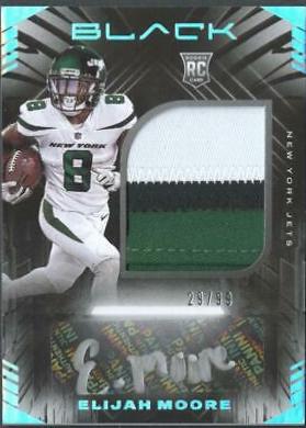 Elijah Moore [Patch Autograph Silver] #221