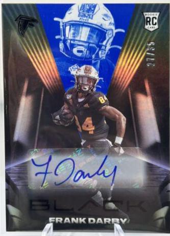 Frank Darby [Autograph Sapphire] #186