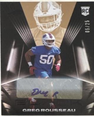 Greg Rousseau [Autograph Copper] #155