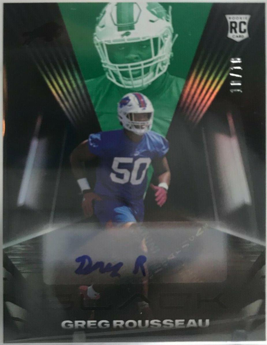Greg Rousseau [Autograph Emerald] #155