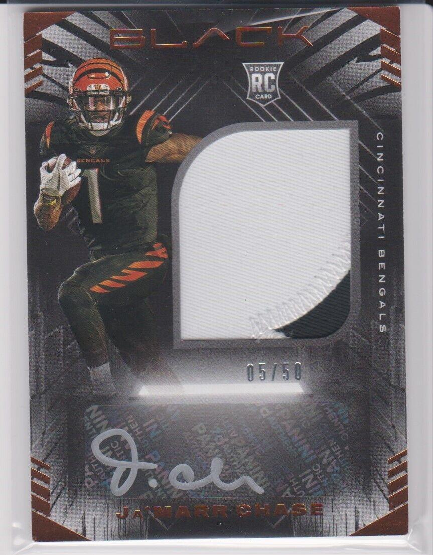 Ja'Marr Chase [Patch Autograph Copper] #212