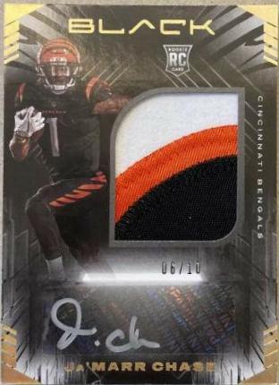 Ja'Marr Chase [Patch Autograph Gold] #212