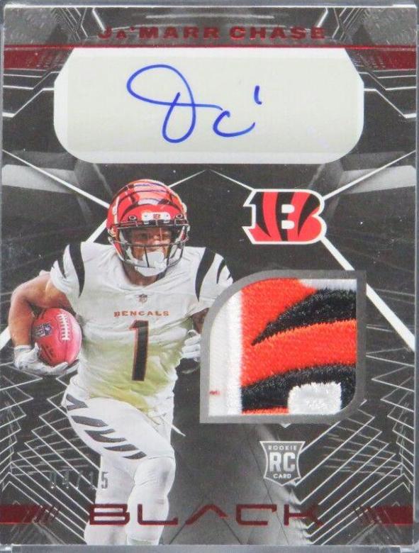 Ja'Marr Chase [Patch Autograph Ruby] #212