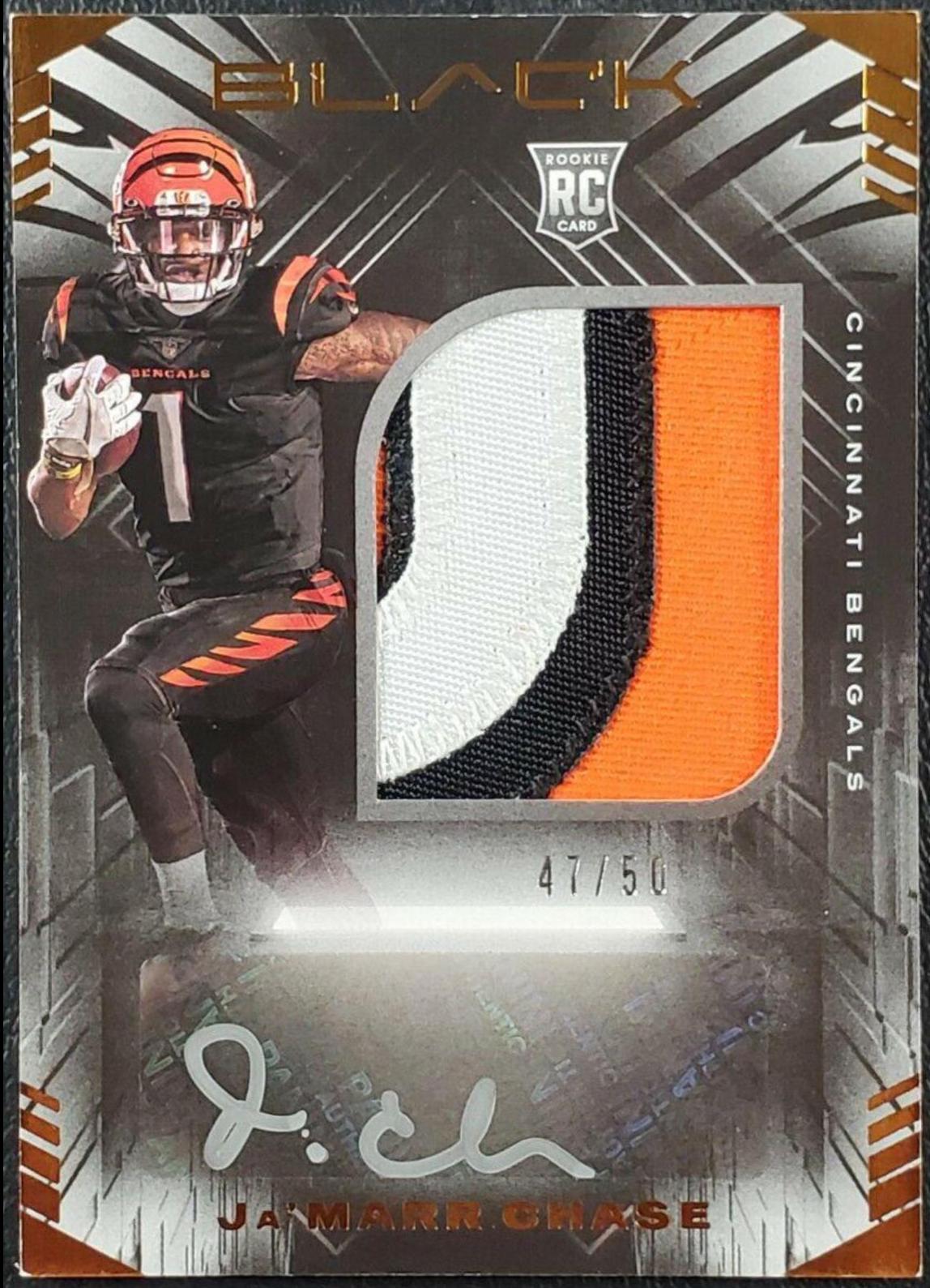 Ja'Marr Chase [Patch Autograph] #212