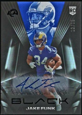 Jake Funk [Autograph Sapphire] #185