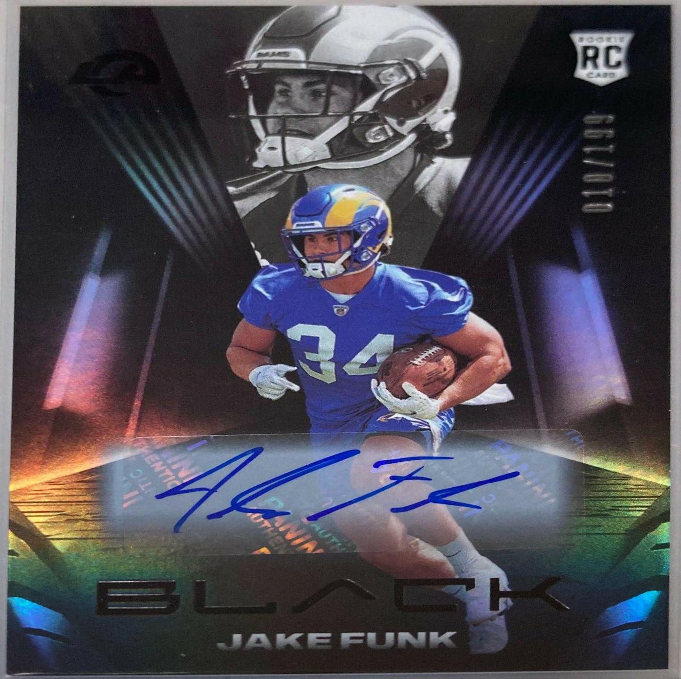 Jake Funk [Autograph] #185
