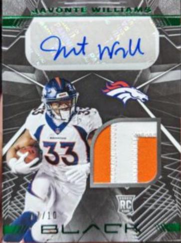 Javonte Williams [Emerald] #125