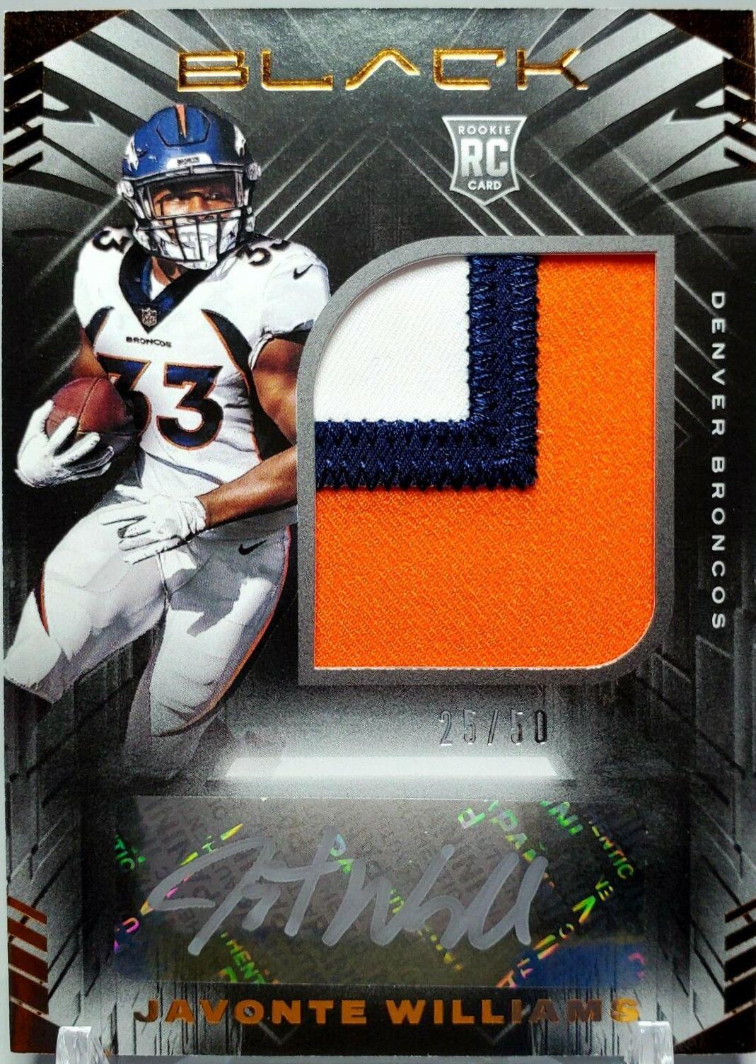 Javonte Williams [Patch Autograph Copper] #225