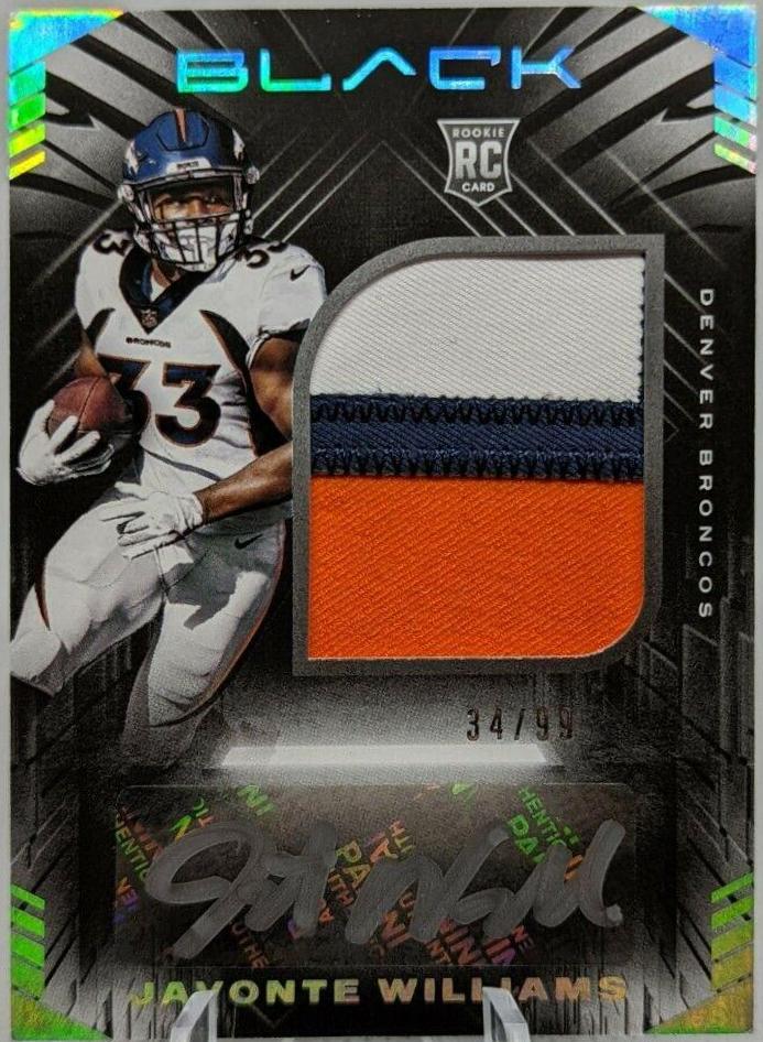 Javonte Williams [Patch Autograph Silver] #225