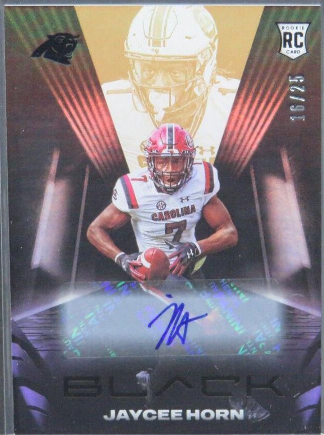 Jaycee Horn [Autograph Copper] #144