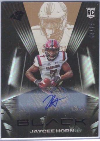 Jaycee Horn [Autograph Gold] #144