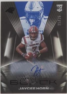 Jaycee Horn [Autograph Sapphire] #144