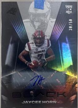 Jaycee Horn [Autograph Silver] #144