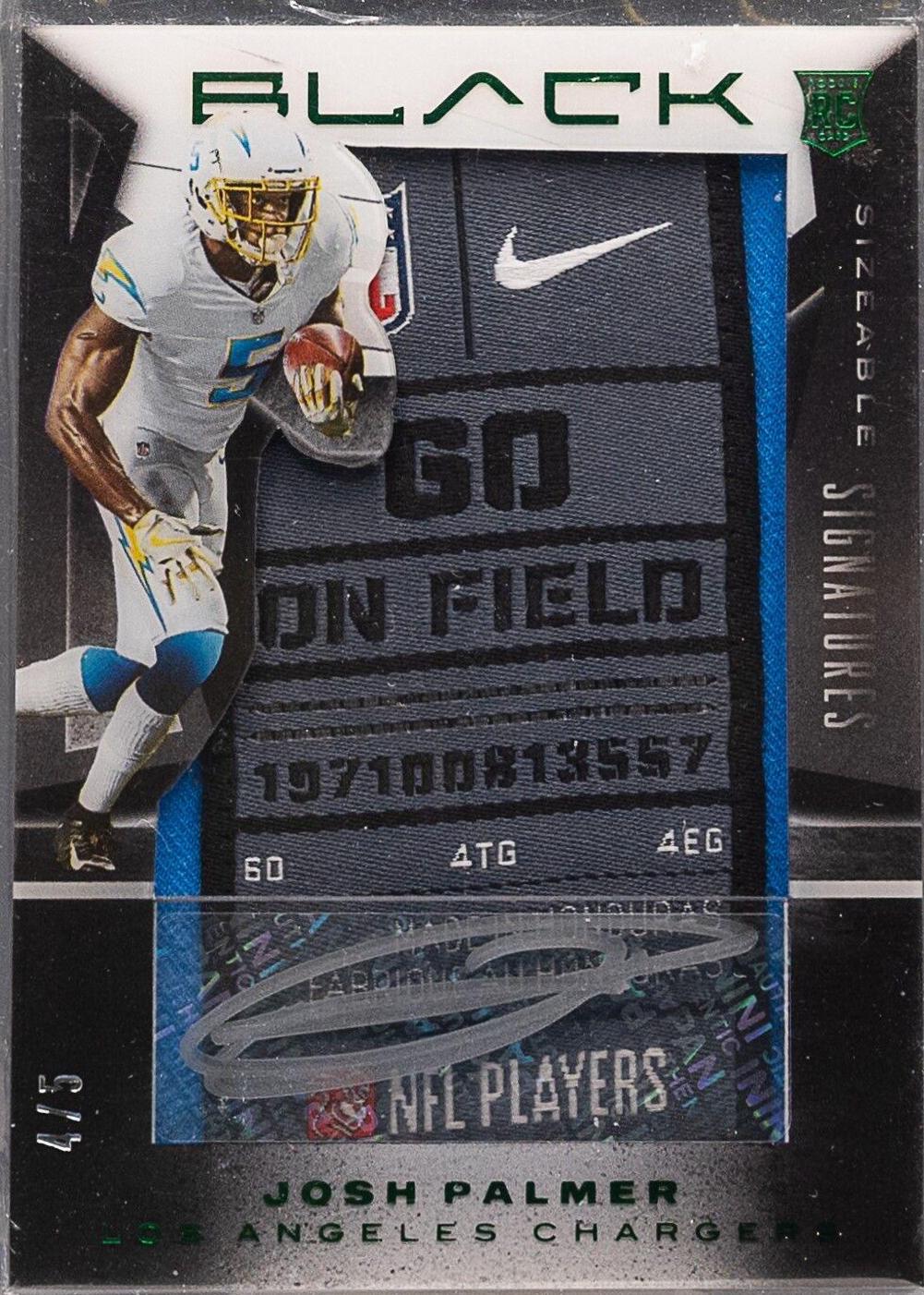 Josh Palmer [Patch Autograph Emerald] #227