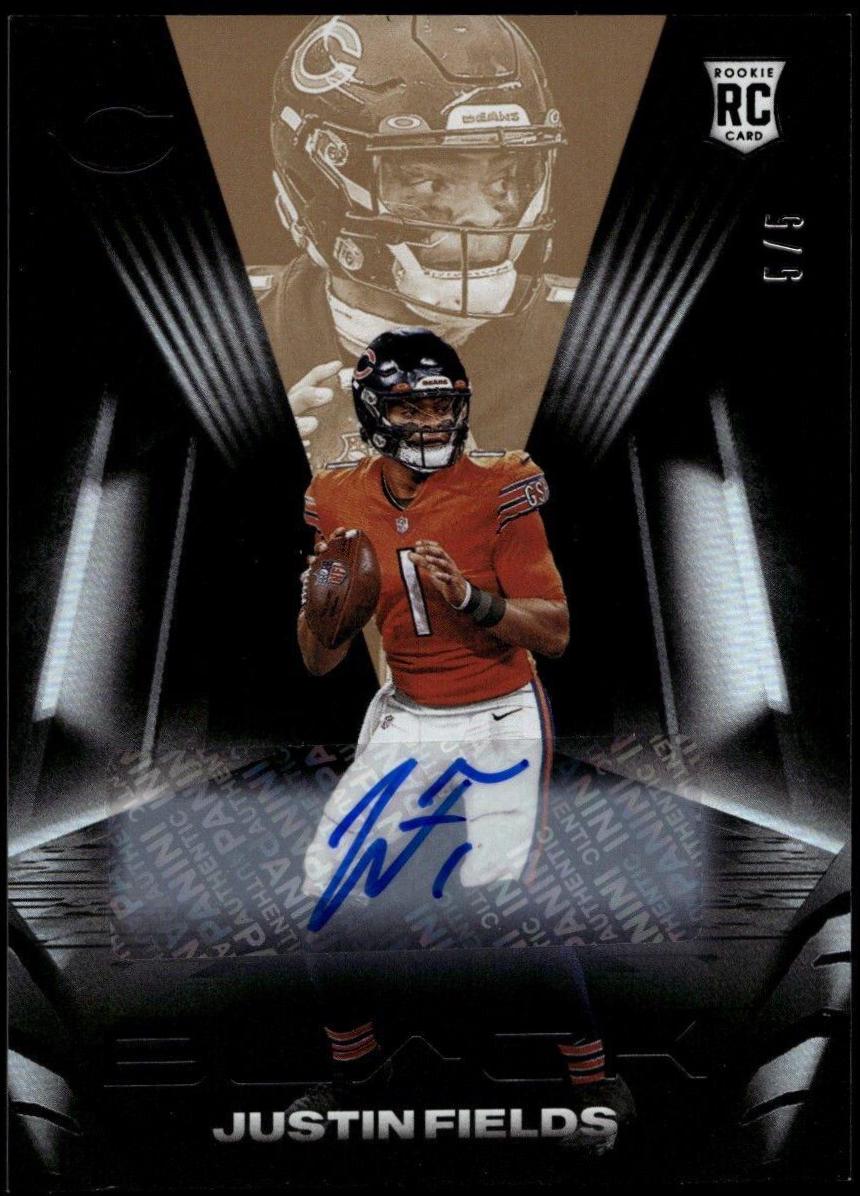 Justin Fields [Autograph Copper] #103