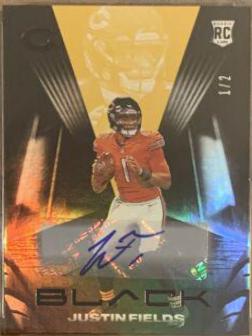 Justin Fields [Autograph Gold] #103
